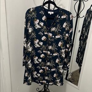 Fórmula Joven Floral Navy Dress
